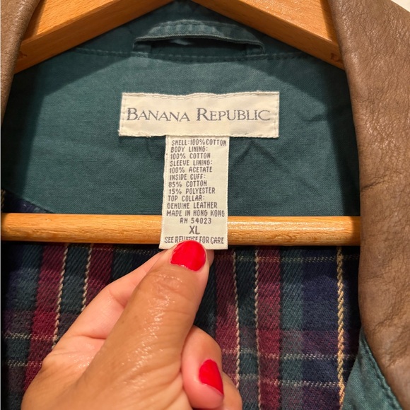 Banana Republic Barn Jacket with Tan Collar - Picture 6 of 6